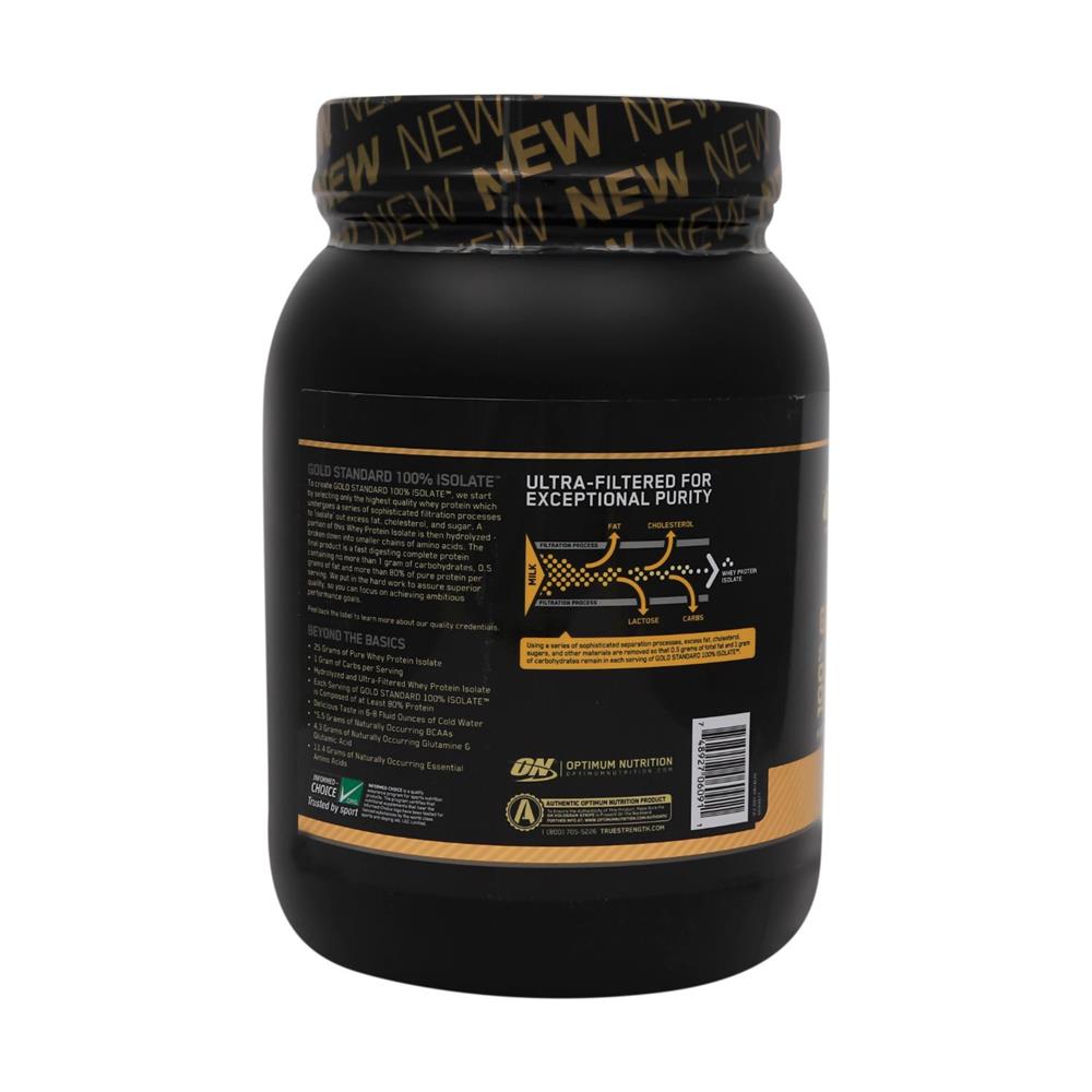 Optimum Nutrition Gold Standard 100% Whey Protein Isolate, Chocolate Bliss 744g