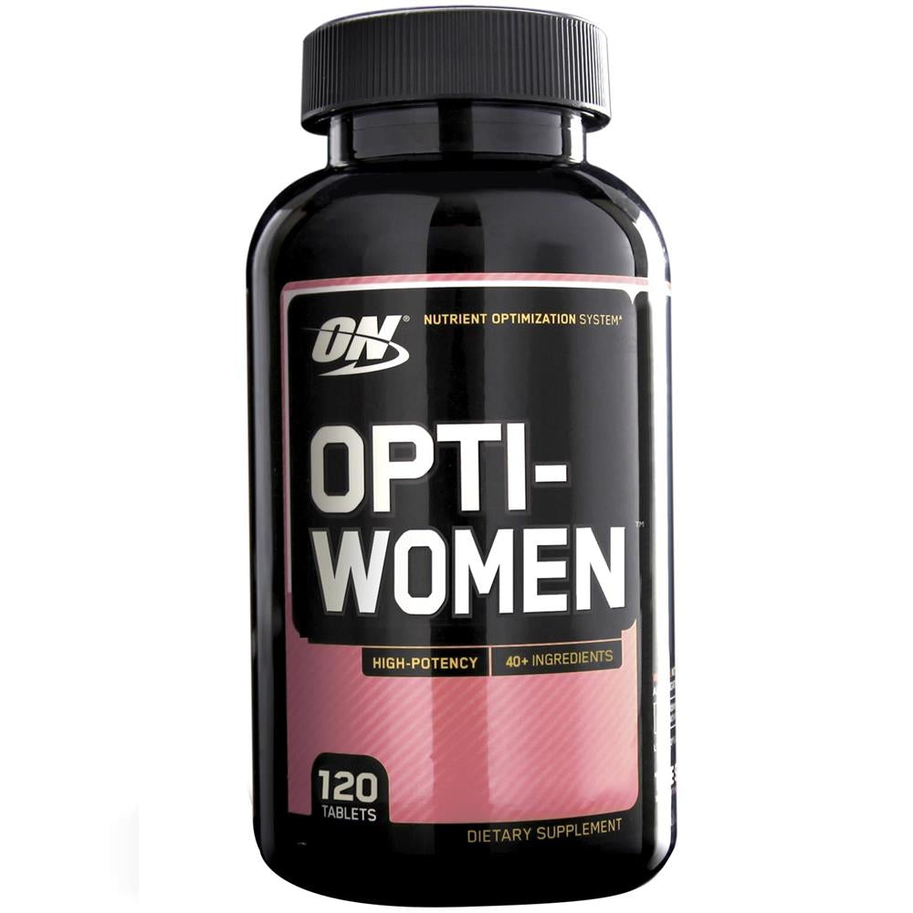 Optimum Nutrition Opti-Women Tablets, Multivitamin For Active Women, Pack of 120's