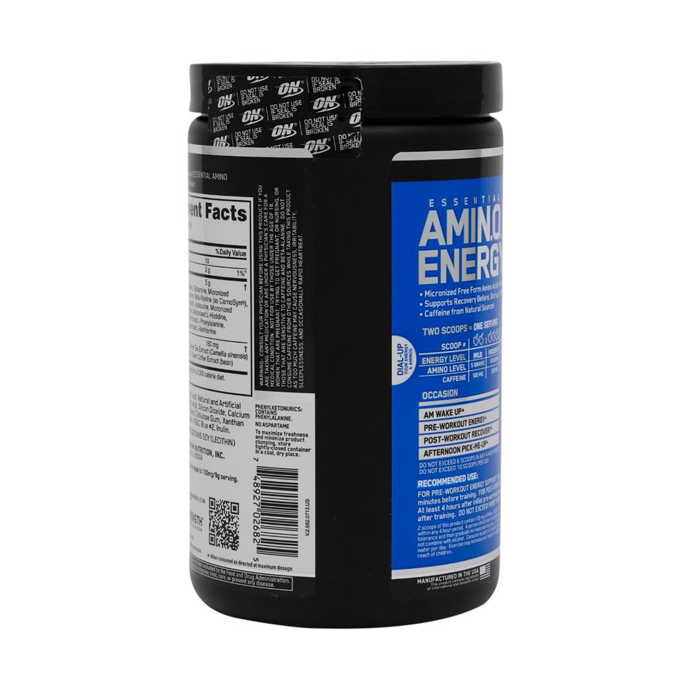 Optimum Nutrition Essential Amino Energy For Energy & Muscle Recovery, Blue Raspberry 270g