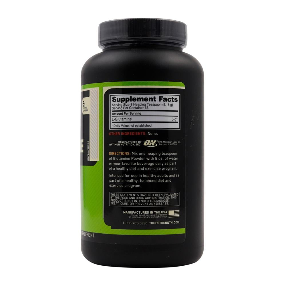 Optimum Nutrition L-Glutamine Powder For Muscle Recovery 300g